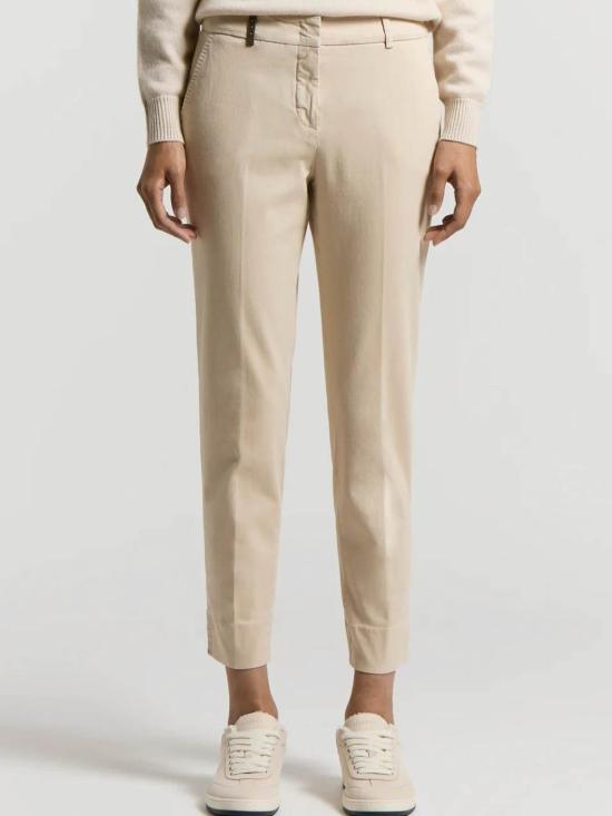 25FW 페세리코 스트레이트 팬츠 P04718T307964043 Beige - PESERICO