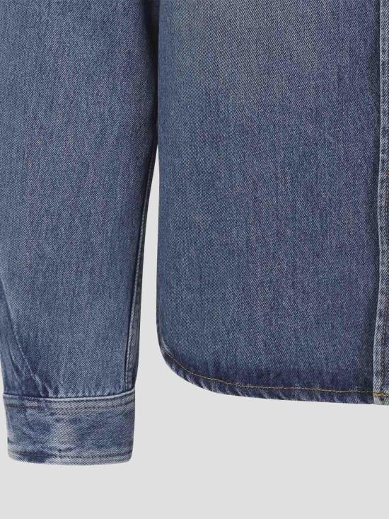  지방시 데님 셔츠 BM616V5YD3420 Medium Wash - GIVENCHY