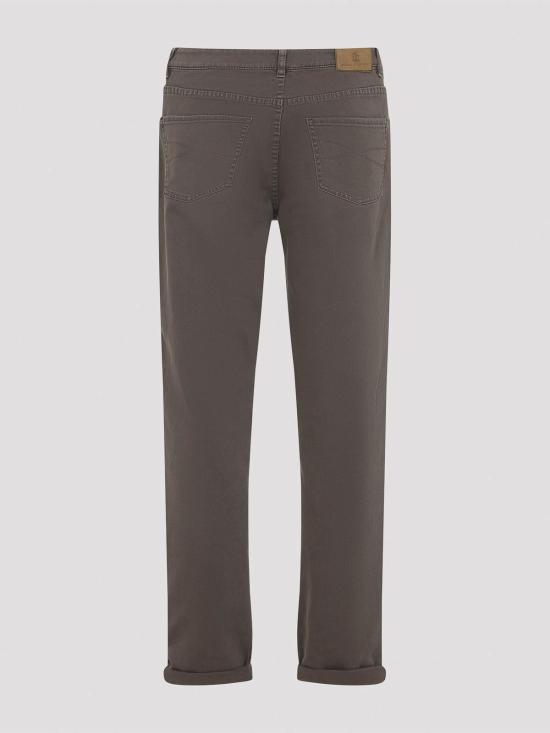 26SS 브루넬로 쿠치넬리 라이트웨이트 데님 팬츠 M277PD3210C7503 Beige - BRUNELLO CUCINELLI