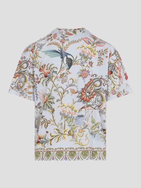 26SS 에트로 반팔 티셔츠 MRMA0004AKG42X0880 Light Blue - ETRO