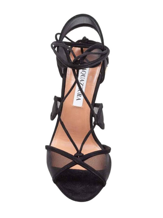 26SS 아쿠아주라 샌들 FTAHIGS0SFE000 Black - AQUAZZURA
