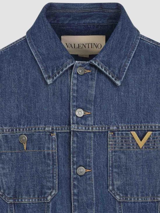  발렌티노 가라바니 데님 자켓 8V3DC14FB6M558 Medium Wash - VALENTINO GARAVANI