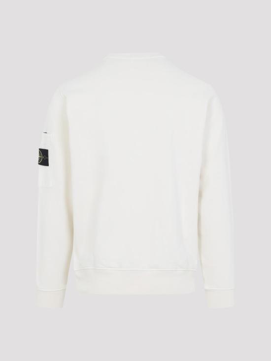 스톤 아일랜드 긴팔 티셔츠 L1S156100019S0410V0093 White - STONE ISLAND