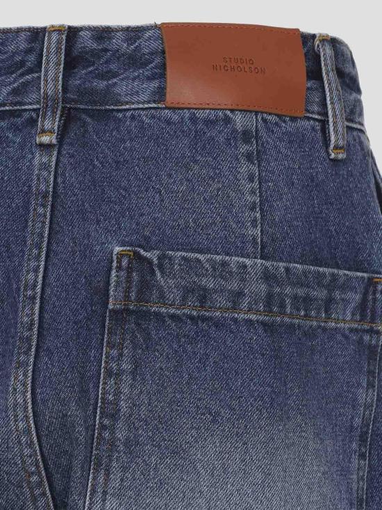 26SS 스튜디오 니콜슨 스트레이트 팬츠 CHALCOSNW1417 Medium Wash - STUDIO NICHOLSON