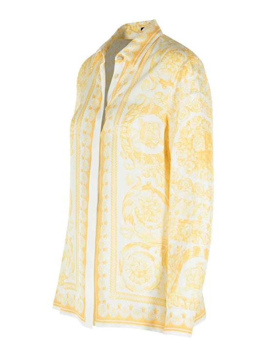 26SS 베르사체 셔츠 10013601A152155Y570 Gold - VERSACE