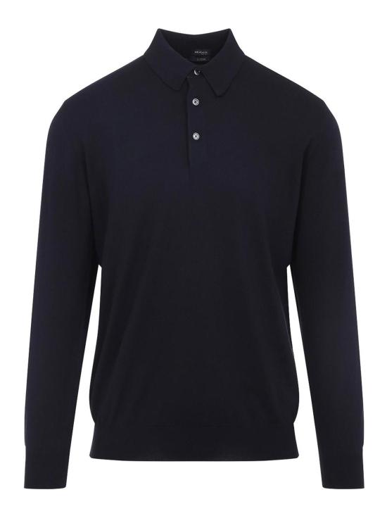 26SS 키톤 폴로 티셔츠 UMKXX35K4006 Dark Blue