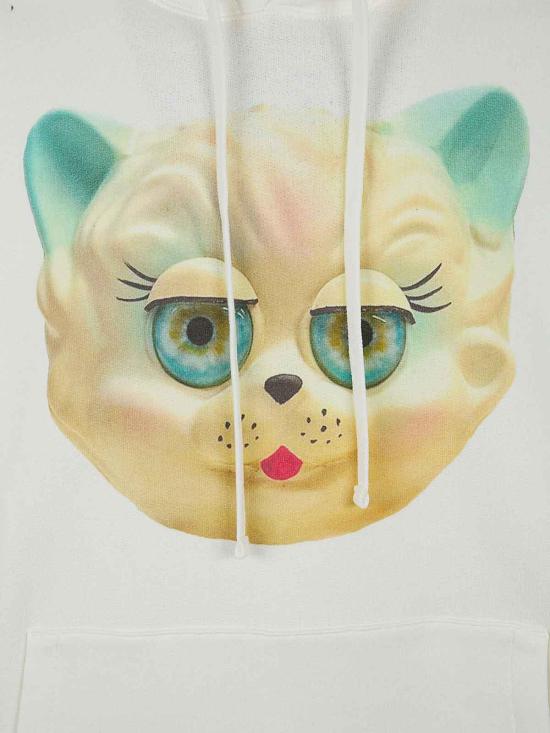 26SS 발렌티노 가라바니 후드 티셔츠 VMF28NBD1A03 Cream - VALENTINO GARAVANI