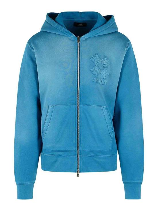 26SS 아미리 후드 티셔츠 AMTOJR1034950 Blue