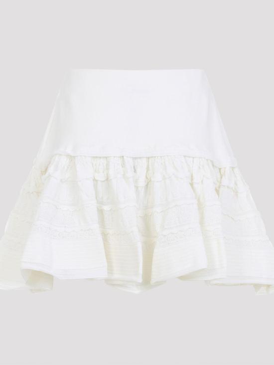 26SS 알라이아 숏 원피스 AA9J2480K164C000 White - ALAIA