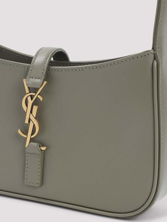 26SS 생로랑 Le 5 A 7 미니 호보백 7103182R20W3798 Green - SAINT LAURENT