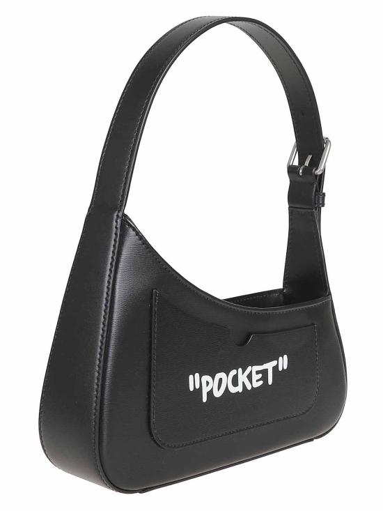 26SS 오프화이트 숄더백 OWNN18AC99LEA0011001 Black - OFF WHITE