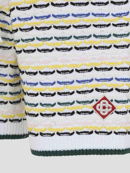 27SS 카사블랑카 숏팬츠 MSP26KW121001 White - CASABLANCA