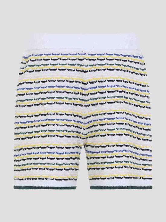 27SS 카사블랑카 숏팬츠 MSP26KW121001 White - CASABLANCA