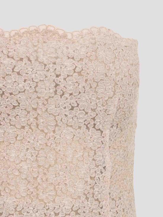 26SS 에르마노 설비노 미디 스커트 D482Q397EKW20917 Nude Neutrals - ERMANNO SCERVINO