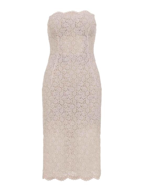 26SS 에르마노 설비노 미디 스커트 D482Q397EKW20917 Nude Neutrals