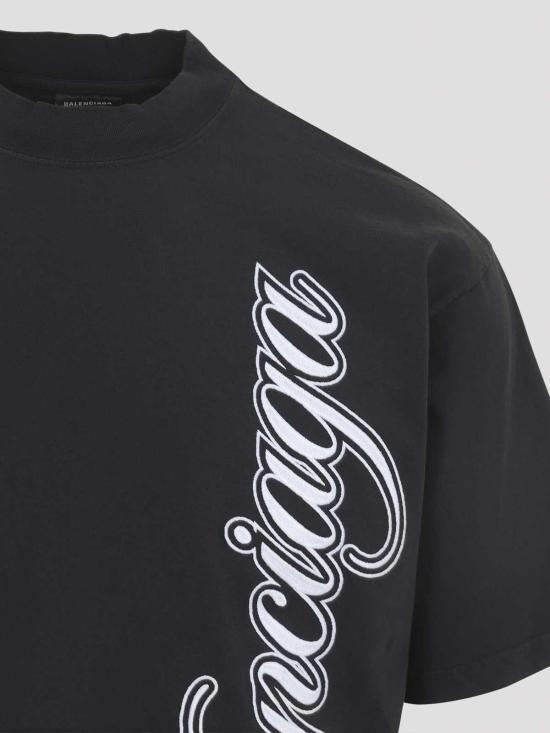 26SS 발렌시아가 반팔 티셔츠 764235TTVM76552 Black - BALENCIAGA