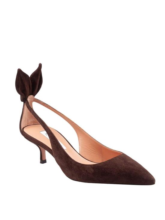 26SS 아쿠아주라 힐/펌프스 DENMIDP2SUEESP Brown - AQUAZZURA