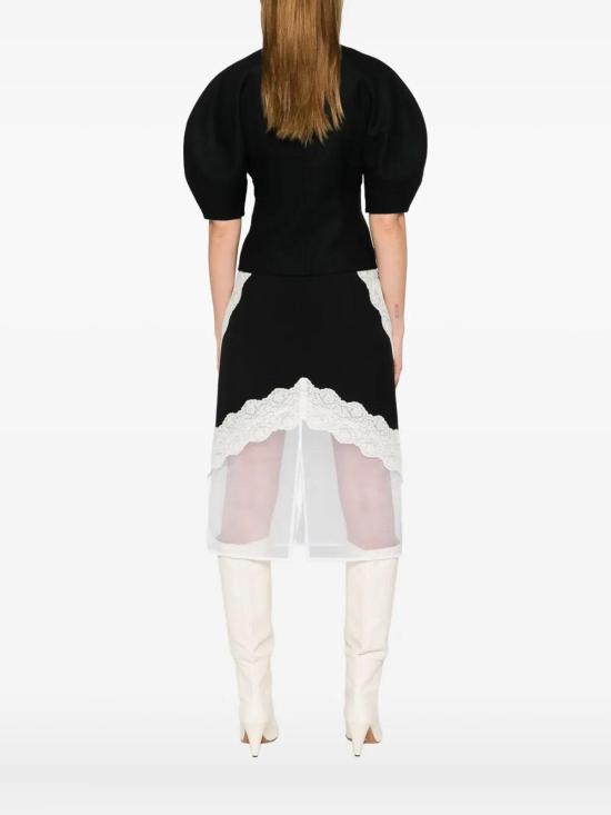 25FW 가브리엘라허스트 민소매 티셔츠 1251795W166 Black - GABRIELA HEARST