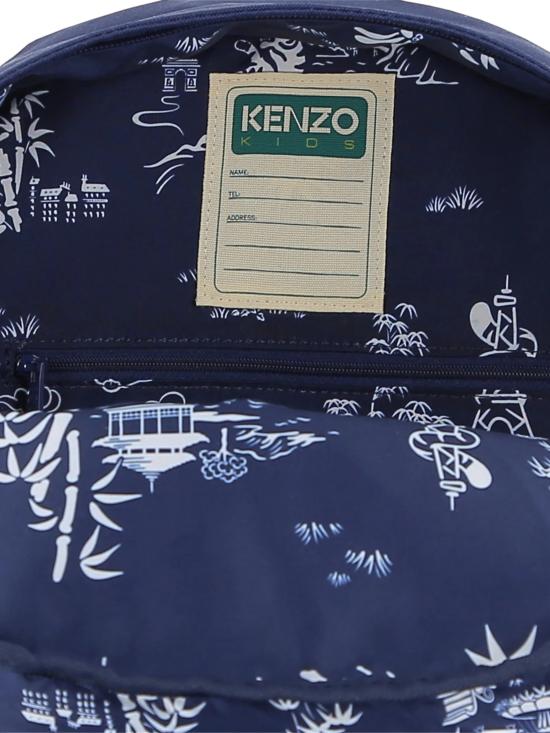 26SS [키즈] 겐조 백팩 K61838 84N Blue - KENZO
