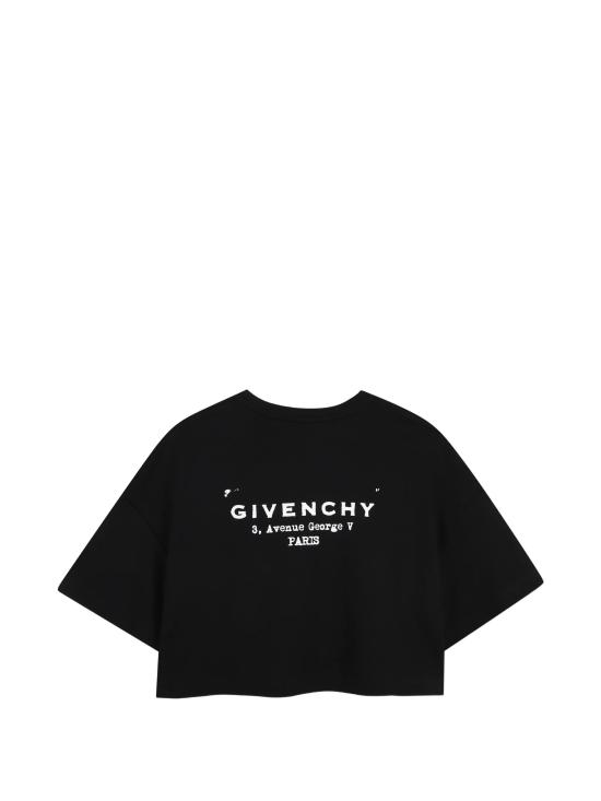 26SS [키즈] 지방시 티셔츠 H31224 09B Black - GIVENCHY