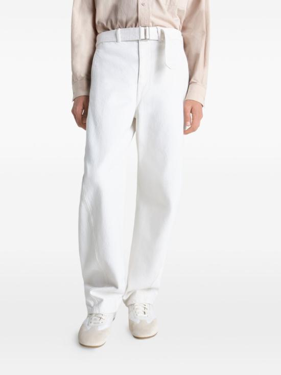 26SS 르메르 데님 팬츠 PA326 LD1070086 White - LEMAIRE