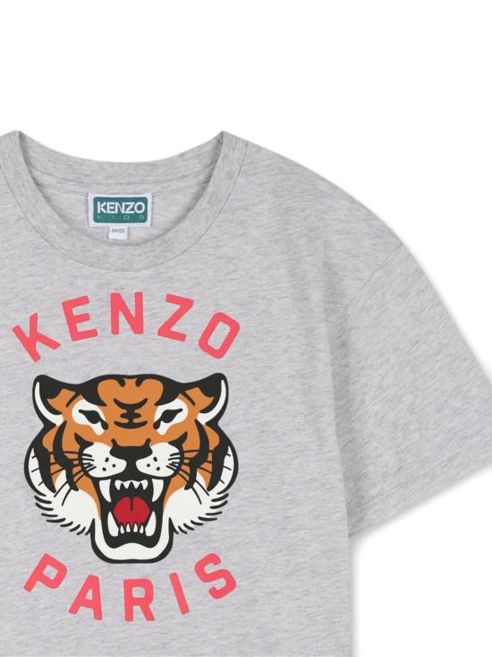 26SS [키즈] 겐조 원피스 K61792 A16 Grey - KENZO