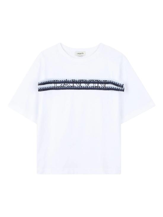 26SS [키즈] 랑방 티셔츠 N30362 N48 White