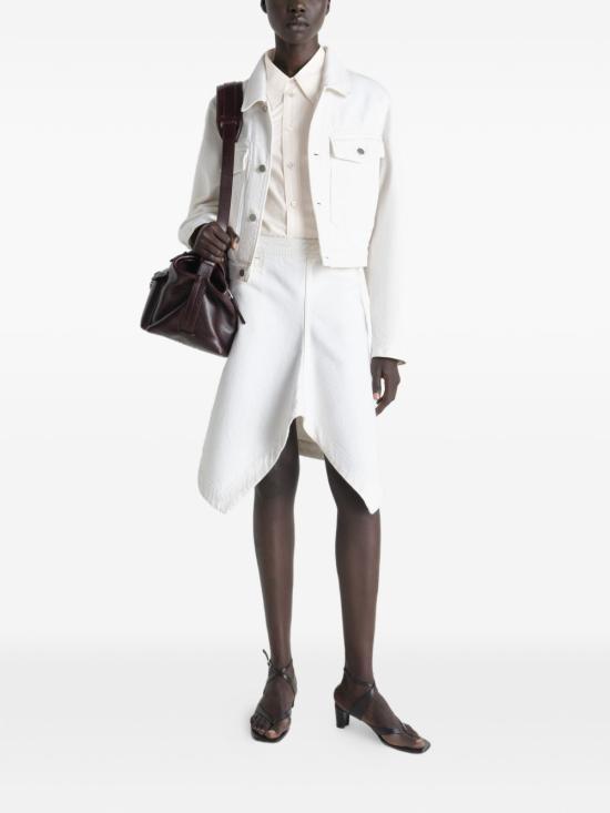 26SS 르메르 미디 스커트 SK1072 LD1069086 White - LEMAIRE