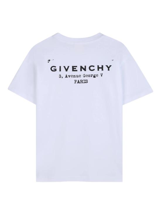 26SS [키즈] 지방시 티셔츠 H31075 10P White - GIVENCHY