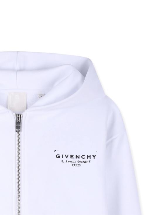 26SS [키즈] 지방시 트레이닝 상의 H31076 10P White - GIVENCHY