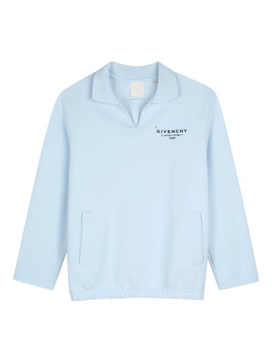 26SS [키즈] 지방시 트레이닝 상의 H31096 77L Clear Blue