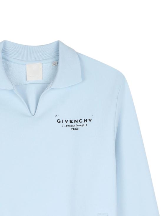 26SS [키즈] 지방시 트레이닝 상의 H31096 77L Clear Blue - GIVENCHY