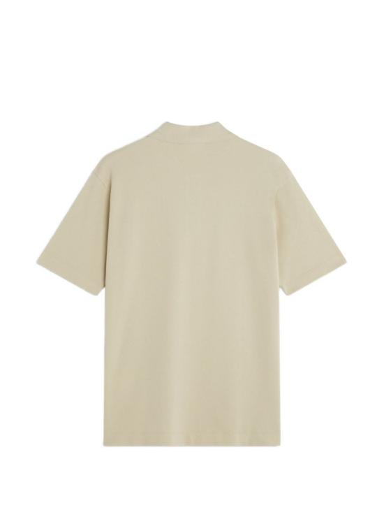 26SS 메종키츠네 폭스 헤드 컴포트 폴로 티셔츠 PM00210 KP00010450 Beige - MAISON KITSUNE
