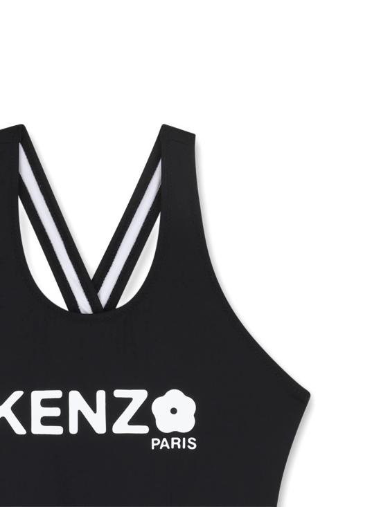26SS [키즈] 겐조 원피스 수영복 K61789 09B Black - KENZO