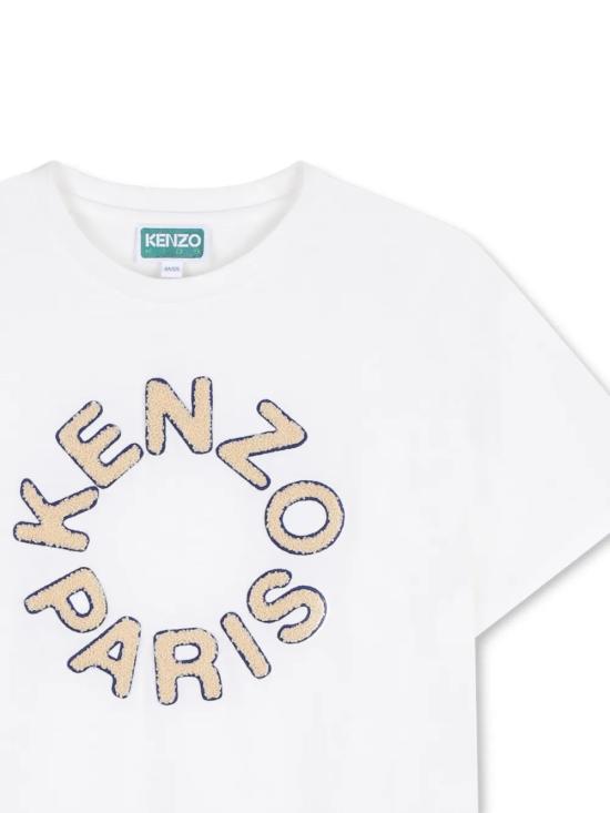 26SS [키즈] 겐조 티셔츠 K61699 117 White - KENZO