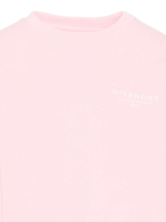 26SS [키즈] 지방시 트레이닝 상의 H31098 44Z Pink - GIVENCHY