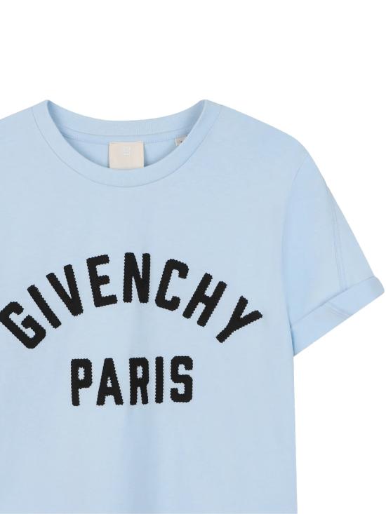 26SS [키즈] 지방시 티셔츠 H31109 77L Clear Blue - GIVENCHY