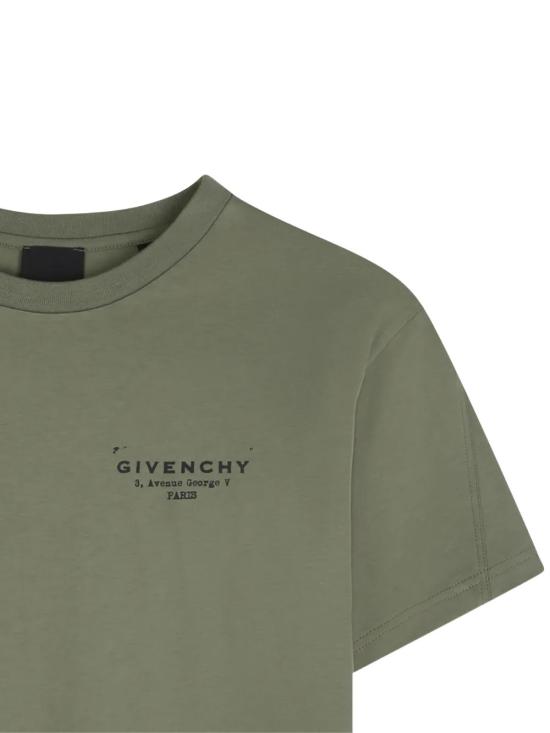 26SS [키즈] 지방시 티셔츠 H31075 645 Green - GIVENCHY