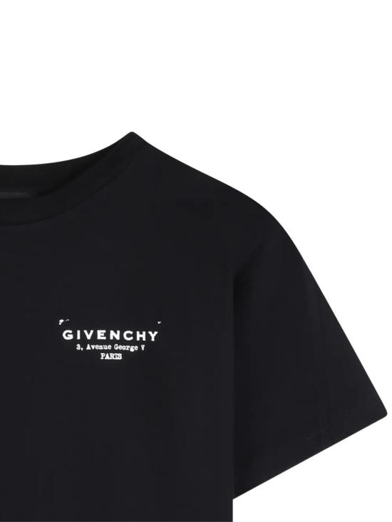 26SS [키즈] 지방시 티셔츠 H31075 09B Black - GIVENCHY