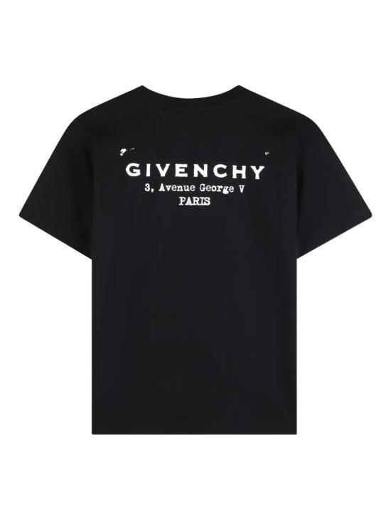 26SS [키즈] 지방시 티셔츠 H31075 09B Black - GIVENCHY