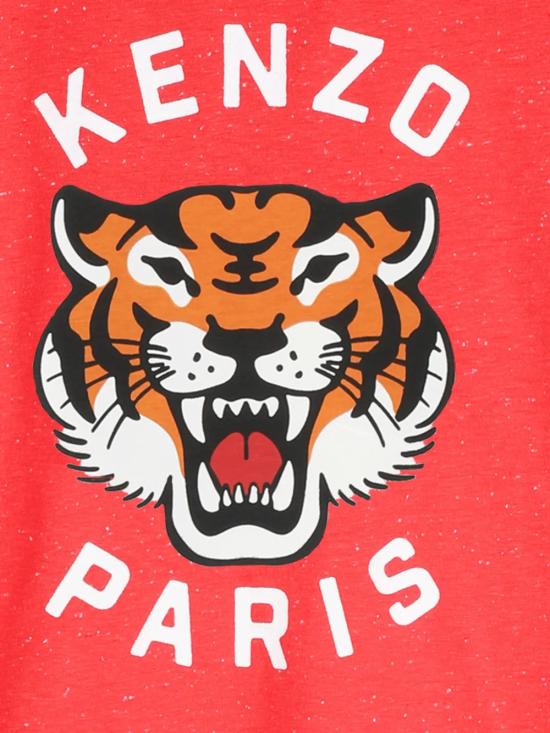 26SS [키즈] 겐조 티셔츠 K61701 976 Red - KENZO