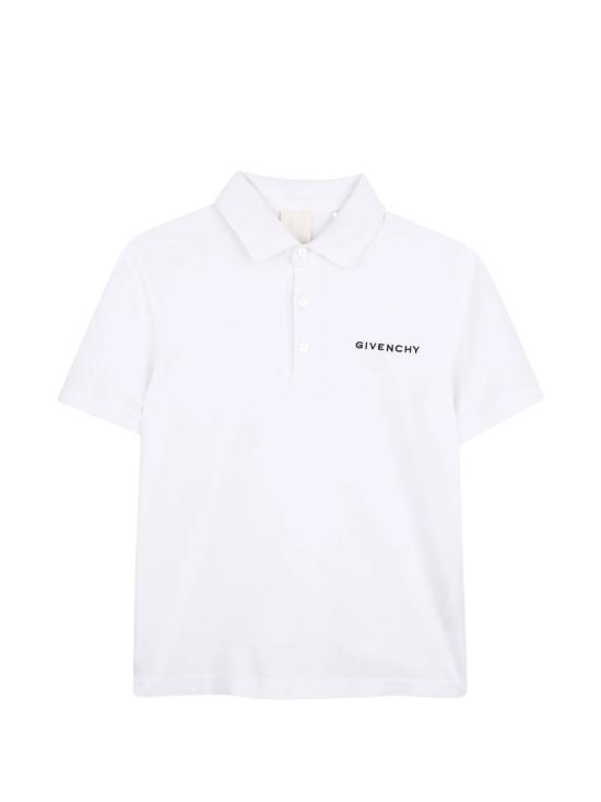 26SS [키즈] 지방시 폴로 셔츠 H31121 10P White