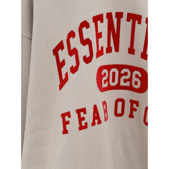 26SS 피어오브갓 후드 티셔츠 192HO256862F SMGRE GREY - FEAR OF GOD