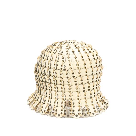 26SS 파코라반 모자 26PAA0258 CLF290 P762 YELLOW GOLD - PACO RABANNE