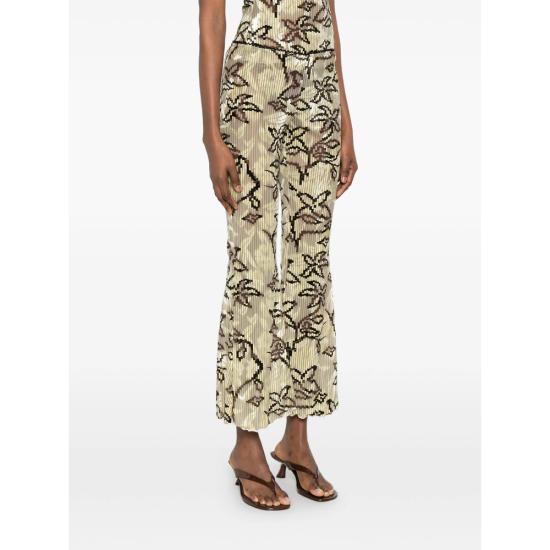 26SS 시에드레스 플레어 팬츠 WRS26PA07 JESLYNN ECRBR NEUTRALS BROWN - SIEDRES