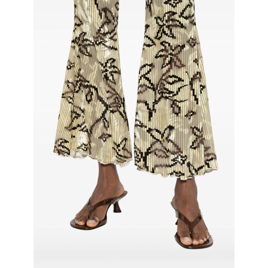 26SS 시에드레스 플레어 팬츠 WRS26PA07 JESLYNN ECRBR NEUTRALS BROWN - SIEDRES