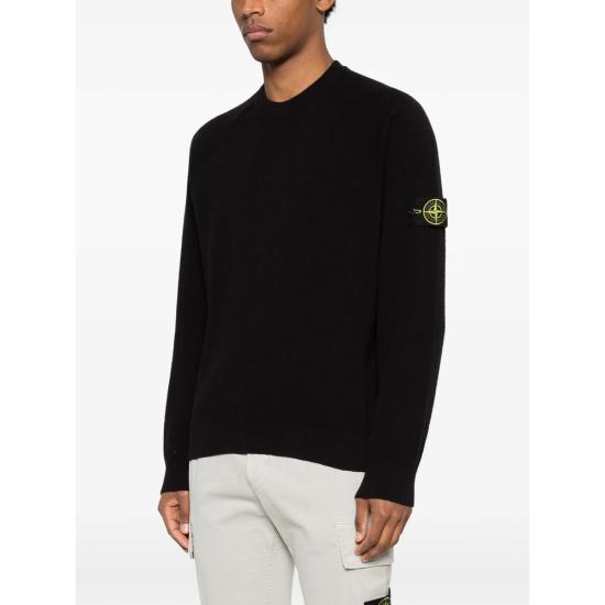 26SS 스톤 아일랜드 스웨터 155100020 S01B9 V0020 BLACK - STONE ISLAND