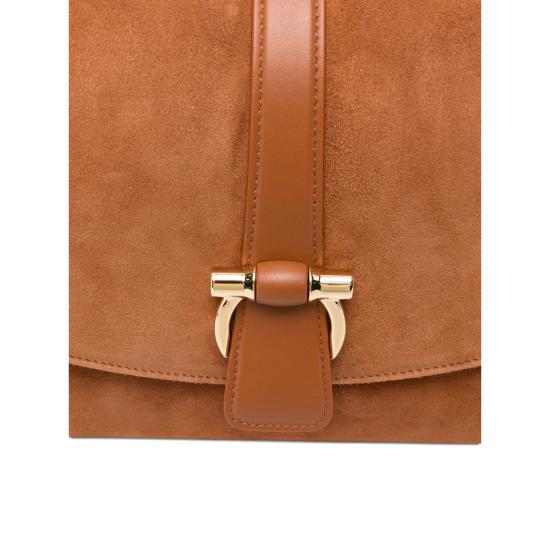 26SS 살바토레 페라가모 숄더백 21A471 0791207 NATUR BROWN - SALVATORE FERRAGAMO