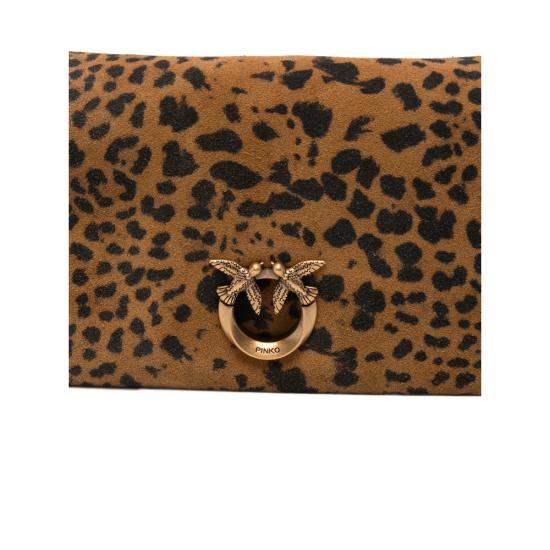 26SS 핑코 클러치/파우치 106023 A32A M35Q BROWN BLACK - PINKO