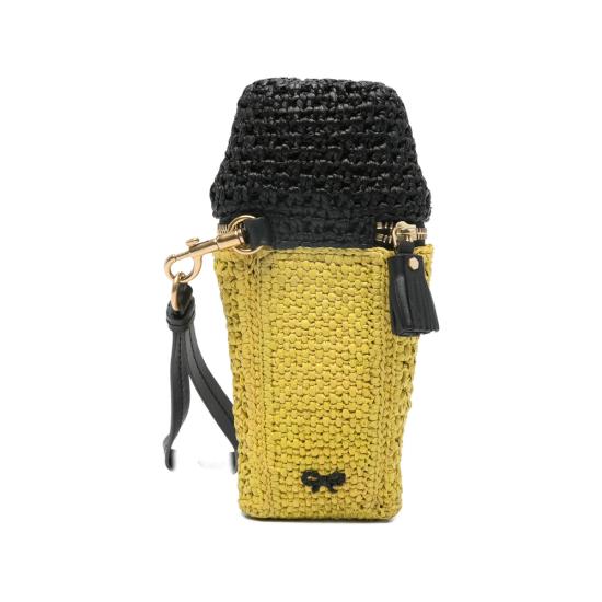 26SS 안야힌드마치 지갑 203623 SS260072 CITRO YELLOW BLACK - ANYA HINDMARCH